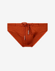 V30 Textured Swim Brief - Signet Carmine