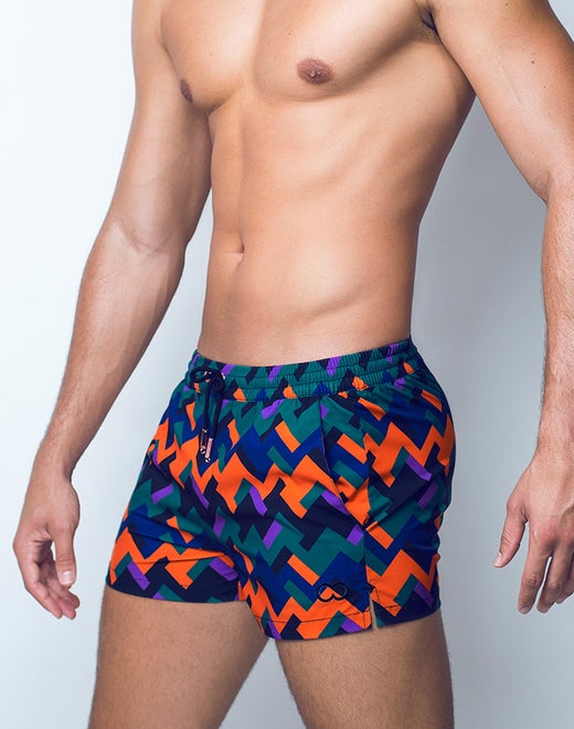 2EROS Shorts Swim S50 Print Swimshorts - Euhedral Safari