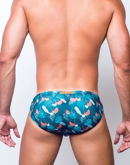 V10 Print Swimwear - Monstera - 2EROS