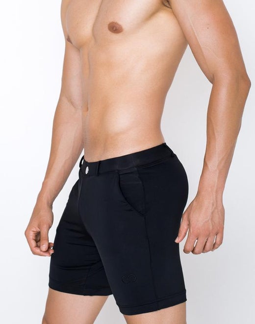 S61 Long Bondi Shorts - Black - 2EROS