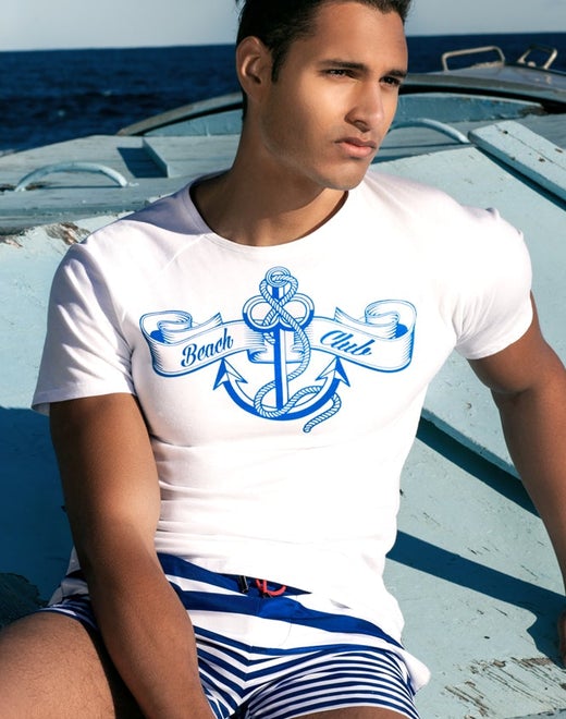 T20 Sailor T-Shirt - White - 2EROS