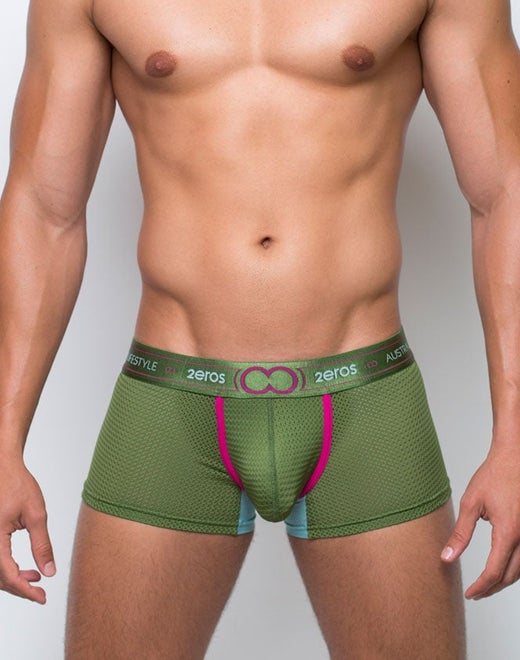 U31 Aeolus Trunk Underwear - Green Gale - 2EROS